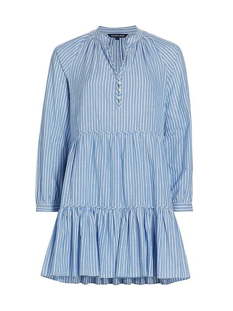 Bassano Cotton Striped Minidress