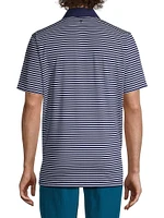 Natchez Striped Polo Shirt