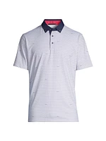 Wind And Water Symbol Graphic Polo Shirt