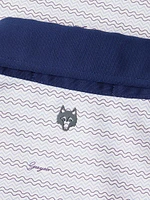 Wind And Water Symbol Graphic Polo Shirt