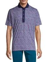 Island Fever Abstract Polo Shirt