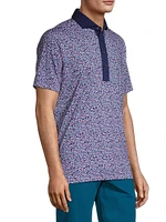 Island Fever Abstract Polo Shirt