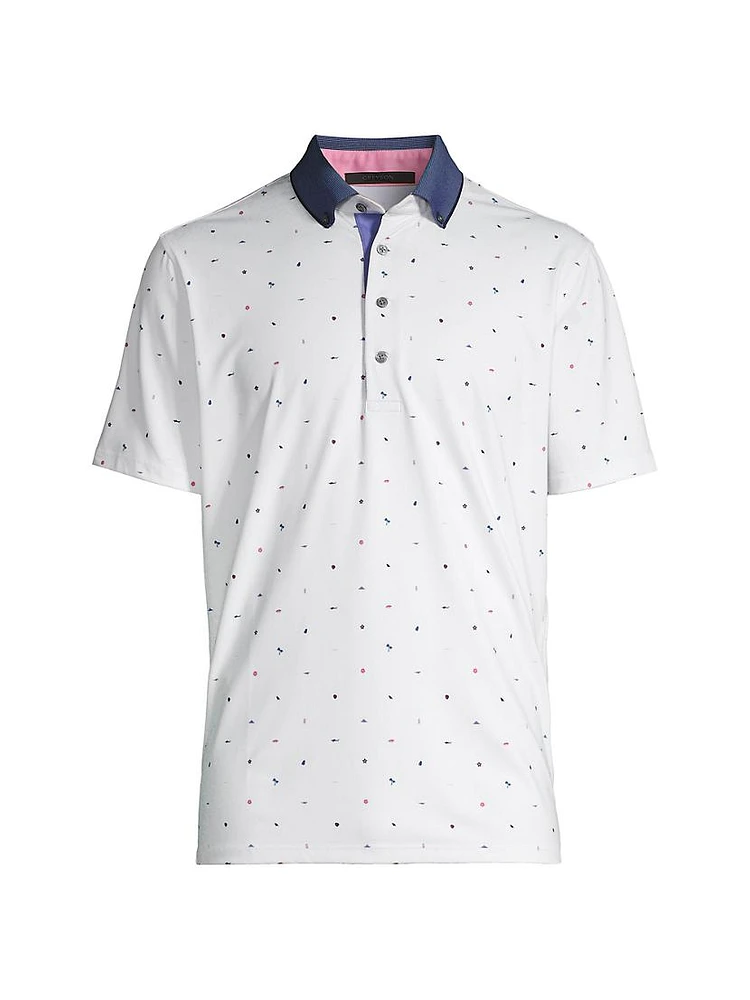 Spirit Of Lanai Graphic Polo Shirt