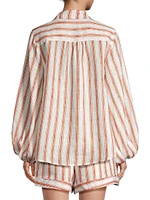 Ellie Striped Linen Shirt