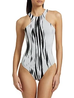 The W Paint Brush Racerback Bodysuit