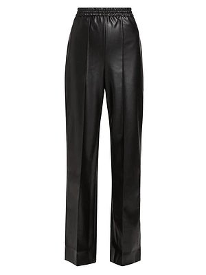 Vegan Leather Trousers