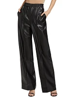 Vegan Leather Trousers