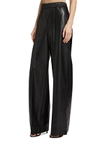 Vegan Leather Trousers