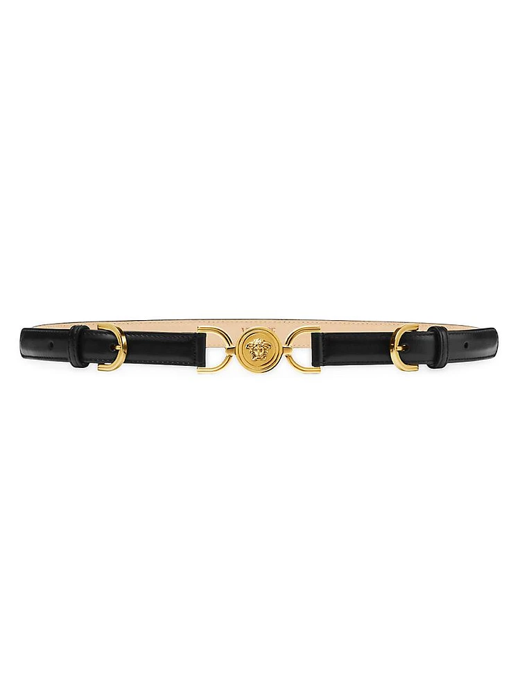 Medusa Leather Belt