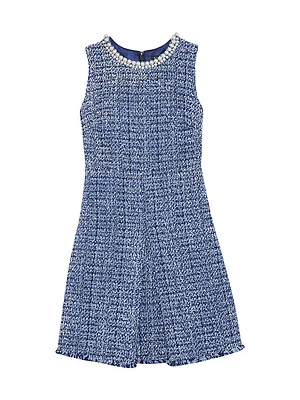 Embellished Tweed Mnidress