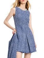 Embellished Tweed Mnidress