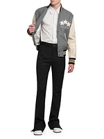 Oversized Stars Varsity Jacket