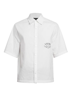 Arts District Poplin Short-Sleeve Shirt