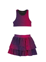 Little Girl's & Hi-Shine Sports Bra