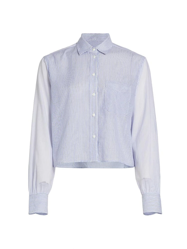 Maxine Lightweight Cropped Shirt