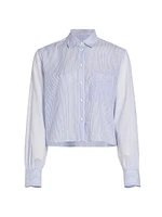 Maxine Lightweight Cropped Shirt