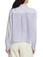 Maxine Lightweight Cropped Shirt