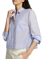 Maxine Lightweight Cropped Shirt