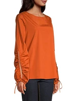 Catarina Drawstring Sleeves Tunic