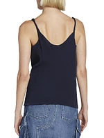 Knotted Sleeveless Top