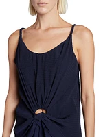 Knotted Sleeveless Top