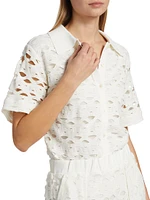 Brittney Eyelet Shirt