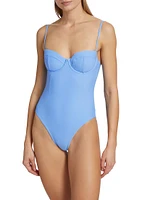 Chantae Bustier One-Piece Swimsuit