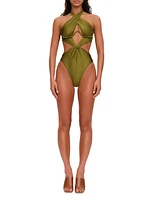 Nayo Halterneck One-Piece Swimsuit