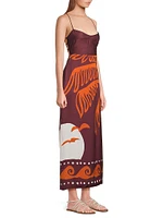 Abrego Sunset Maxi Dress