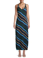 Paradiso Azalea Striped A-Line Dress