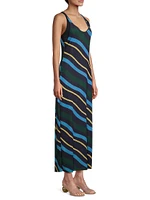 Paradiso Azalea Striped A-Line Dress