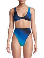 Paradiso Marcela Striped Bikini Top