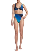 Paradiso Marcela Striped Bikini Top