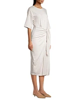 Noa T-Shirt Wrap Midi-Dress