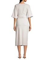 Noa T-Shirt Wrap Midi-Dress