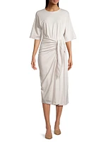 Noa T-Shirt Wrap Midi-Dress