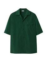 Button-Front Camp Shirt