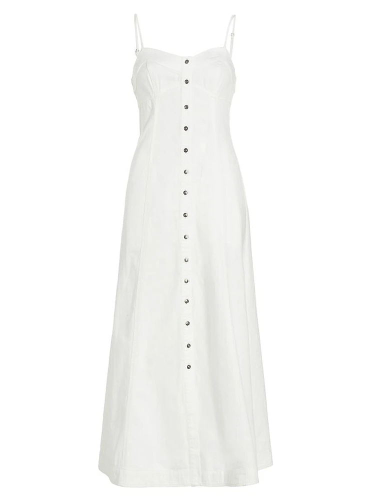 Just Jill Cotton Midi-Dress