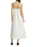 Just Jill Cotton Midi-Dress