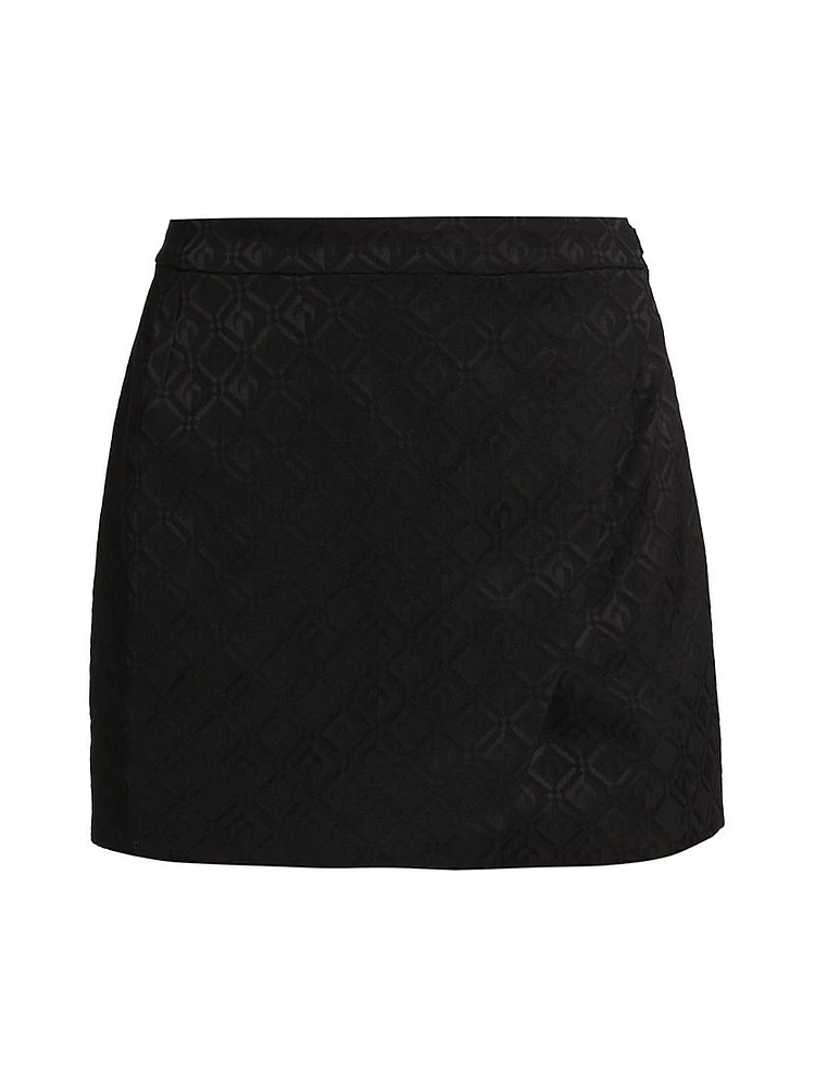 Moon Diamant Jacquard Skort