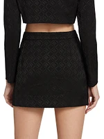 Moon Diamant Jacquard Skort