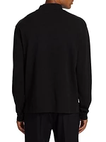 Merino Wool Mock Turtleneck Sweater