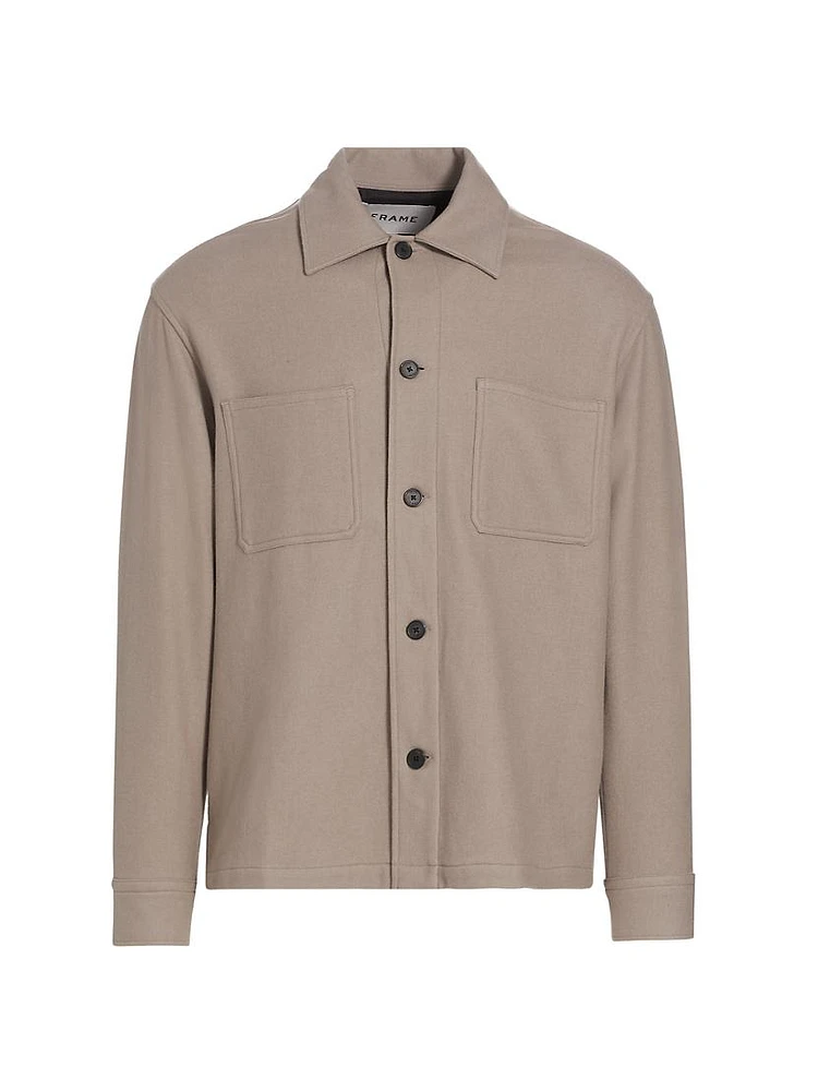 Collared Shirt Jacket