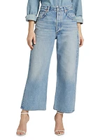 Vintage Gaucho High-Rise Wide-Leg Jeans