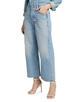 Vintage Gaucho High-Rise Wide-Leg Jeans