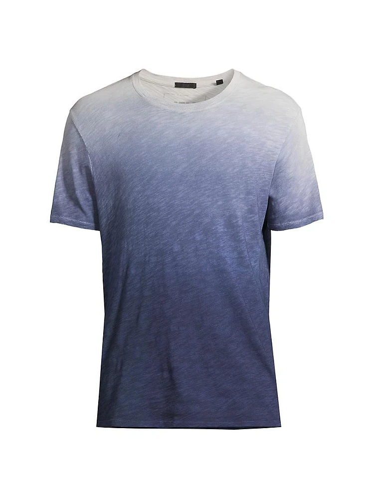 Ombré Cotton Crewneck T-Shirt