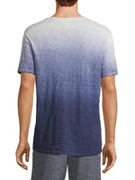 Ombré Cotton Crewneck T-Shirt