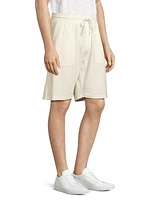 Cotton Drawstring Shorts