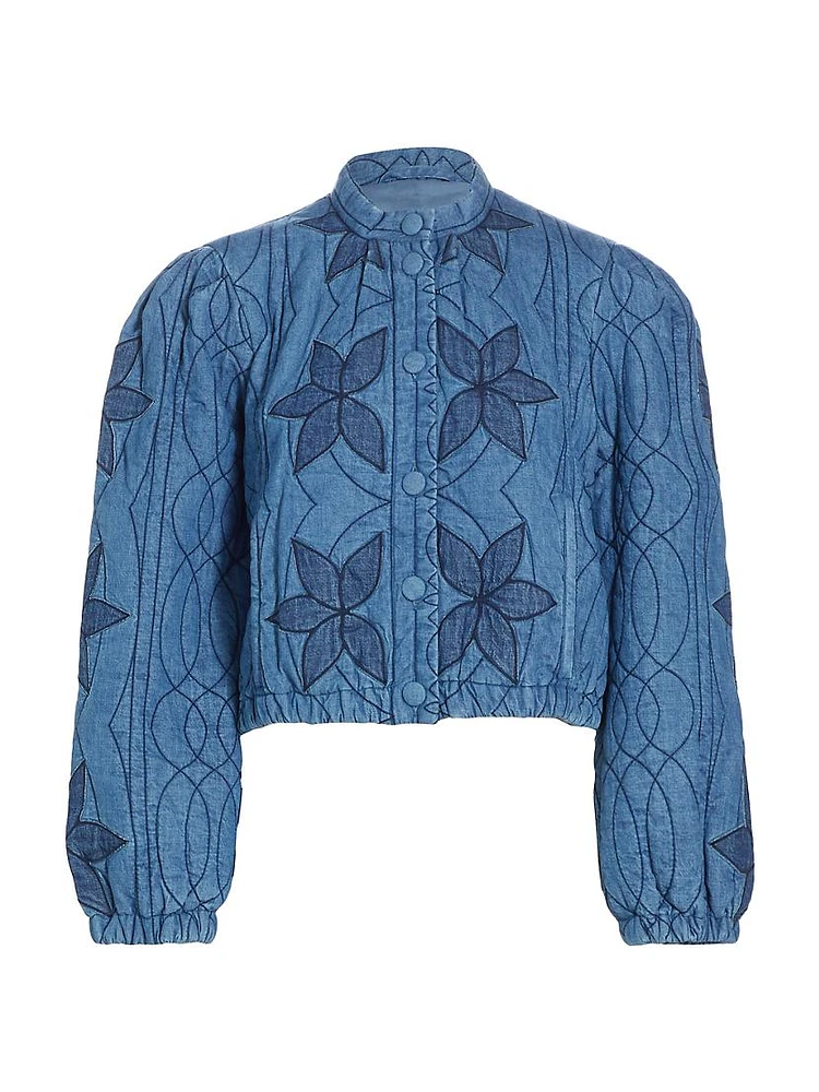 Quinn Cropped Quilted Jacket