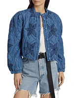 Quinn Cropped Quilted Jacket